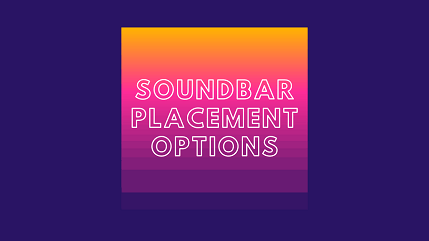 soundbar placement options