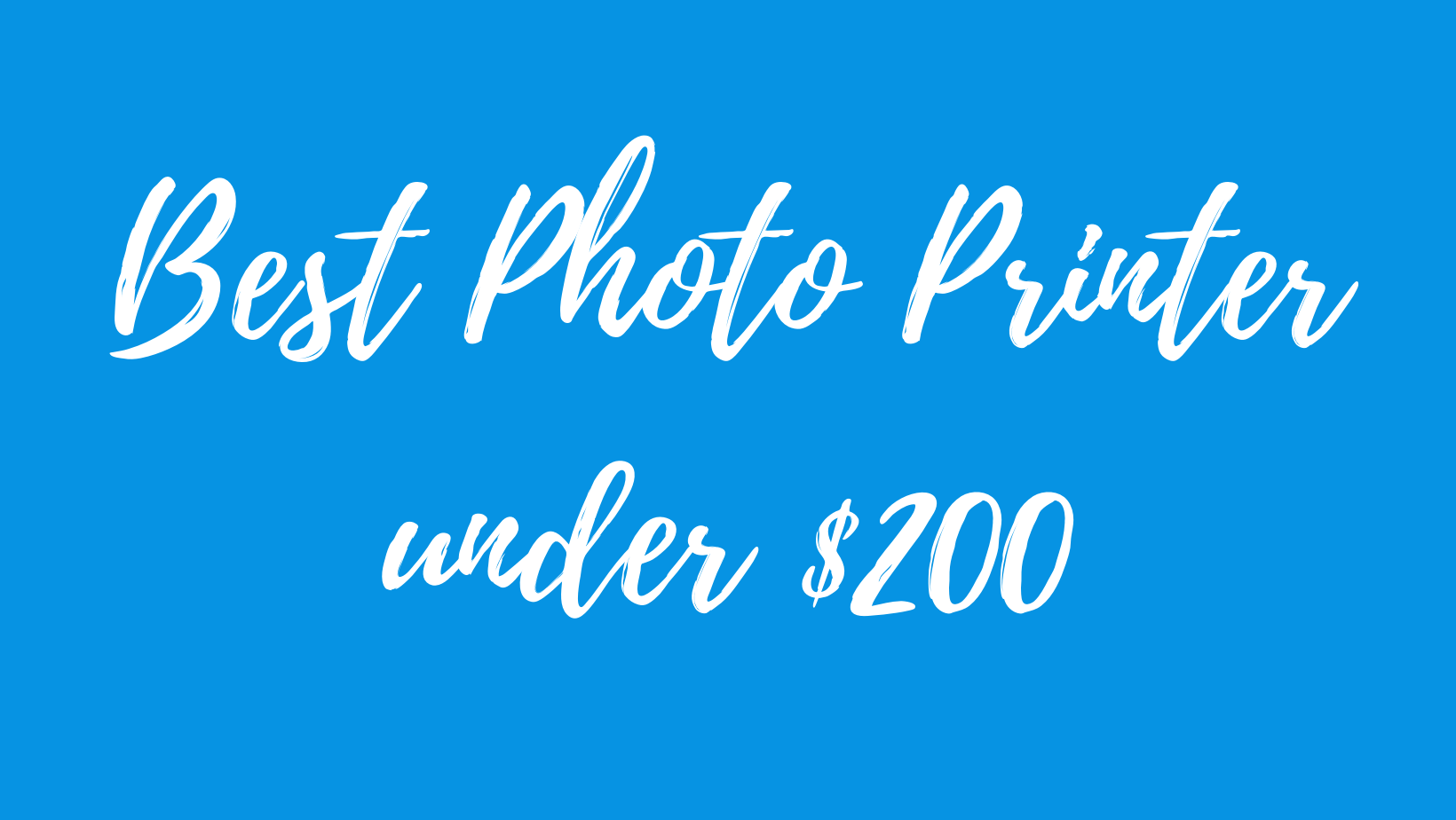 best photo printer under 200