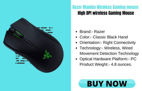 Razer Mamba Wireless Gaming mouse 
