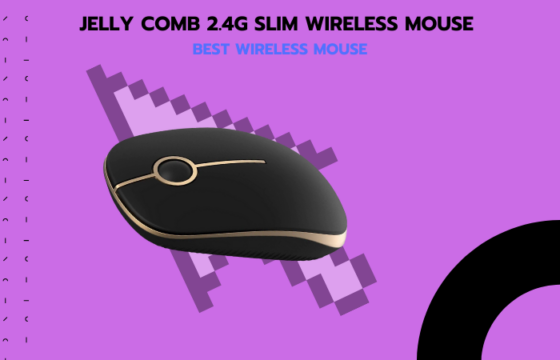 Jelly Comb 2.4G Slim Wireless Mouse 