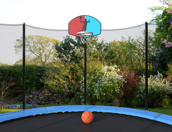 Trampolines With Basketball Hoop