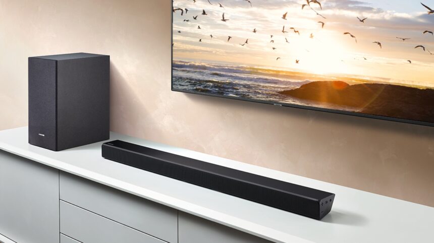 does a soundbar need to be centered